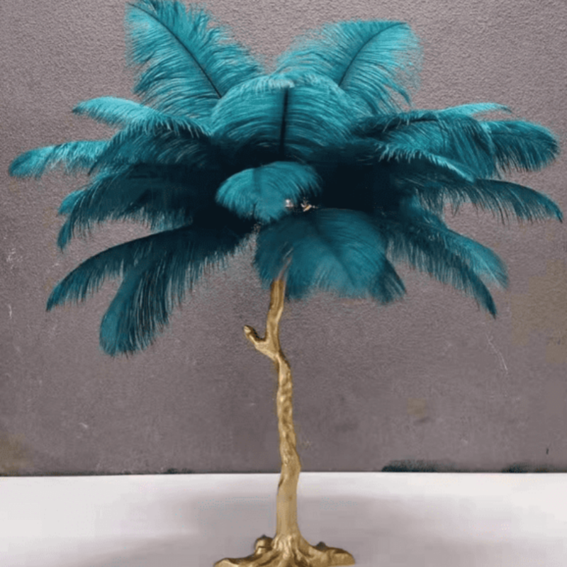 O'Moore Modern Mehrfarbig LED Stehlampe Feder Esszimmer/Wohnzimmer