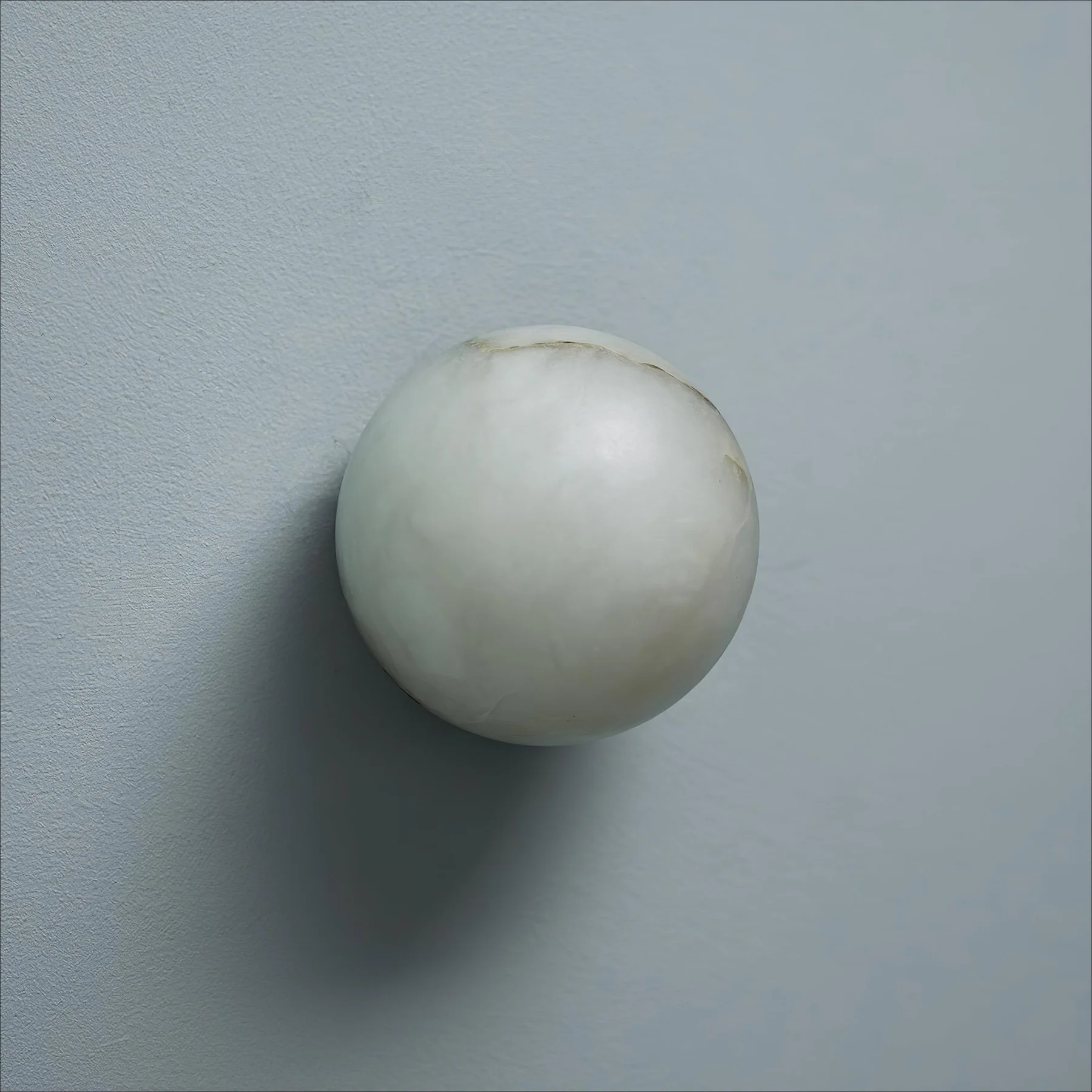 Orr Modern Runden Mini Alabaster Wandleuchte Schlafzimmer Flur Wohnzimmer