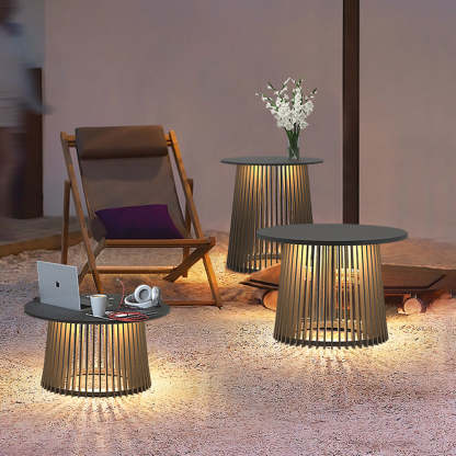 Orr Moderne Design Buiten Vloerlamp Zwart Metaal /Acryl Buitenlamp