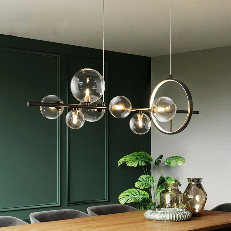 Valentina Moderne LED Kroonluchters Goud Glas Woon/Eetkamer