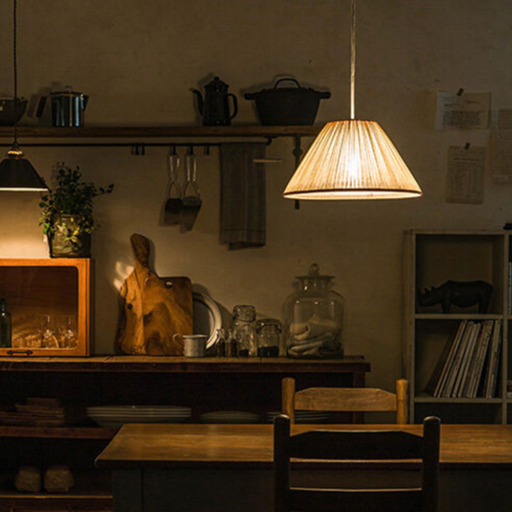 Renée Moderne Design LED Geplooide Hanglamp Metaal/Stof Woonkamer/Eetkamer/Slaapkamer
