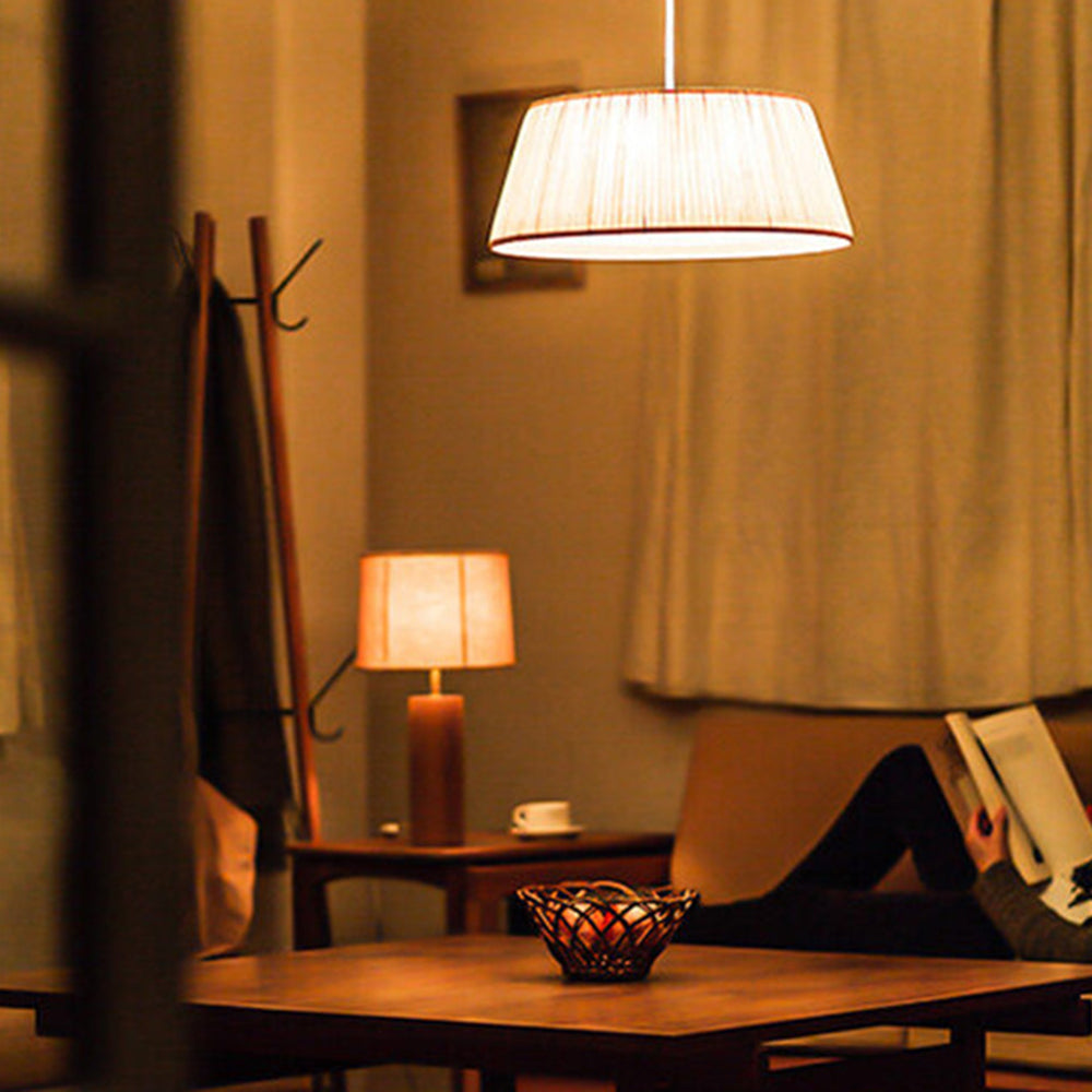 Renée Moderne Design LED Geplooide Hanglamp Metaal/Stof Woonkamer/Eetkamer/Slaapkamer