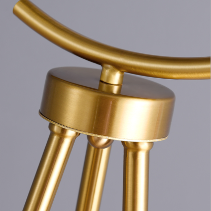 Kady Design Sterrenbol LED Vloerlamp Gouden/Zwart Metaal/Glas Woon/Kinder/Slaapkamer