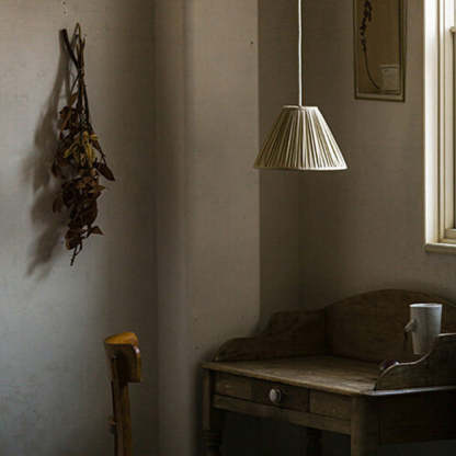Renée Moderne Design LED Geplooide Hanglamp Metaal/Stof Woonkamer/Eetkamer/Slaapkamer