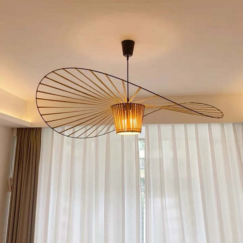 Renée Design LED Hanglamp Zwart/Bruin/Gouden/Wit Rotan Woon/Slaapkamer