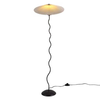 Ozawa Moderne LED Vloerlamp Rood/Oranje/Wit Metaal/Stof Woon/Eet/Slaapkamer