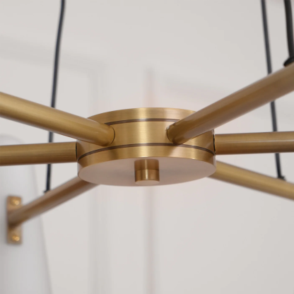 Alessio Minimalism Metal Glass Pendant Light Dining Room Bedroom
