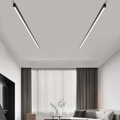 Edge Industriele Lineair LED Plafondlamp Metaal Woon/Slaapkamer