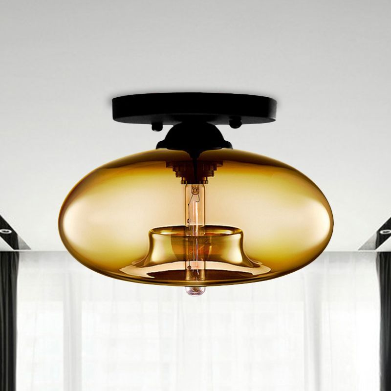 Sanna Industrie Design Globe LED Plafondlamp Glas Woonkamer