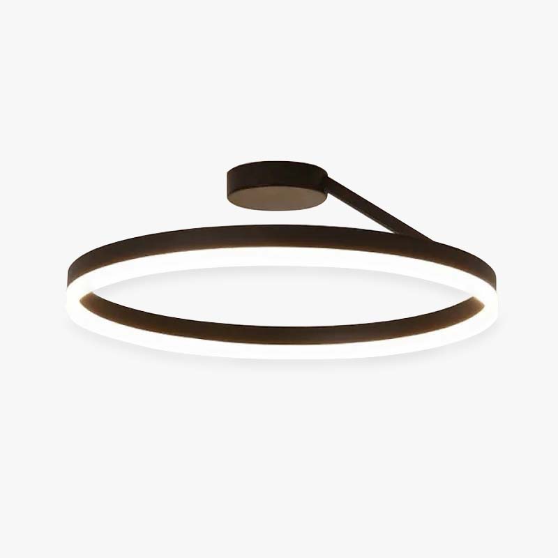 Arisha Moderne Design Gouden LEDPlafondlampen Wit Zwart Metaal