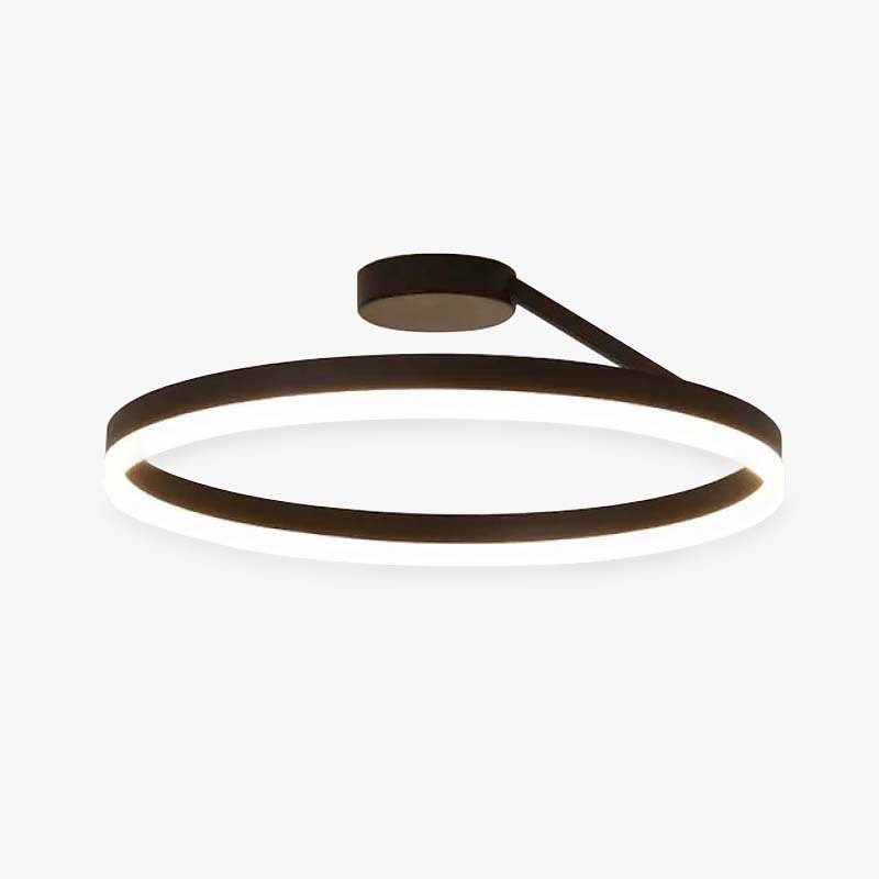 Arisha Moderne Design Gouden LEDPlafondlampen Wit Zwart Metaal
