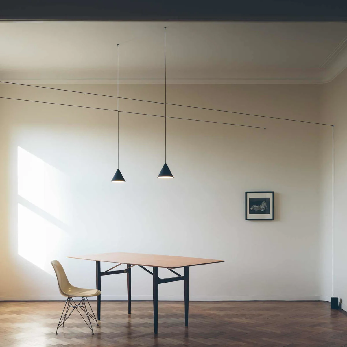 Hailie Modern Minimalism Round Metal Pendant Light Bedroom Hallway