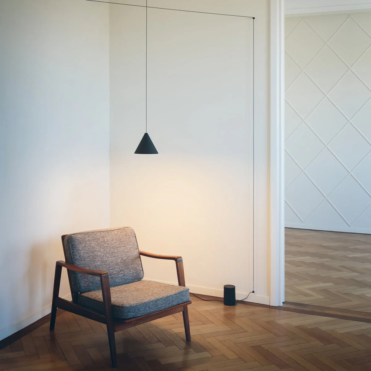 Hailie Modern Minimalism Round Metal Pendant Light Bedroom Hallway