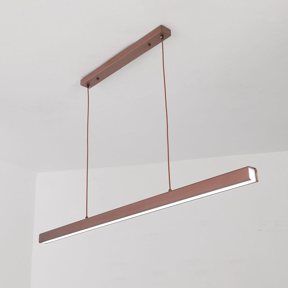Edge Industriele LED Hanglamp Zwart Woonkamer Eettafel Metaal Acryl
