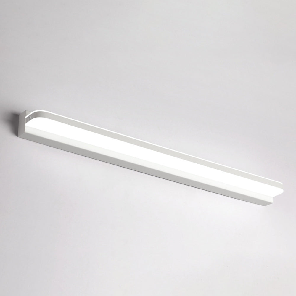 Leigh Moderne Design LED Wandlamp Rechthoekig Acryl Spiegel Zwart/Wit/Chroom/Goud Badkamer