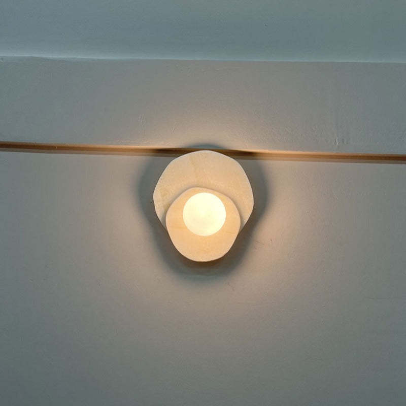 Meza Frans LED Rock Glas Binnen Wandlampen Woonkamer