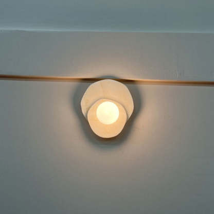 Meza Frans LED Rock Glas Binnen Wandlampen Woonkamer