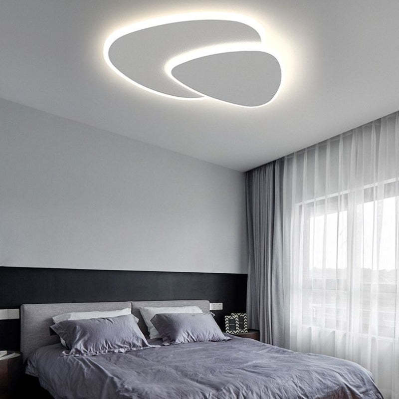 Quinn Moderne LED Plafondlamp Metaal/Acryl Wit Slaapkamer/Woonkamer/Eetkamer