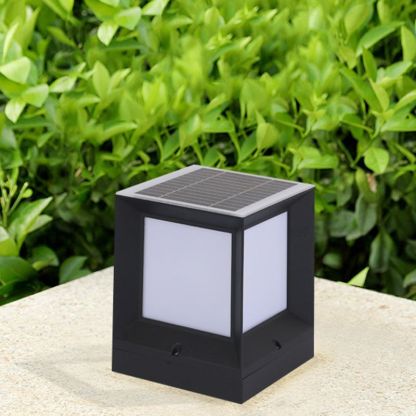 Riley Moderne LED Buitenlamp Bruin Metaal/Acryl Tuin/Stoeprand/Balkon