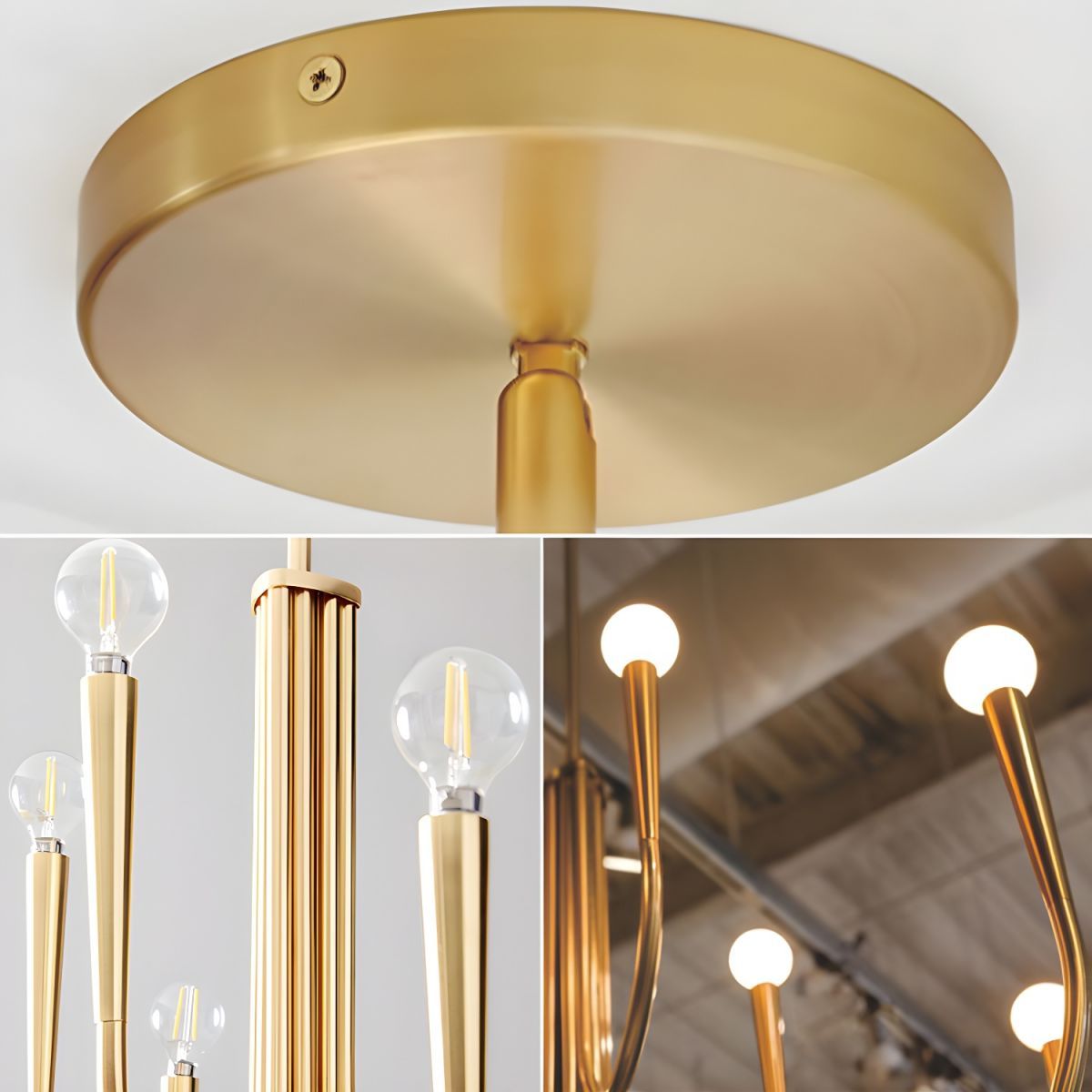 Hailie Moderne Design LED Hanglampen Goud Metaal Woonkamer Keuken