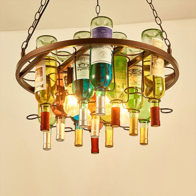 Hailie Vintage Design LED Hanglamp Metaal Glas Slaapkamer Woonkamer