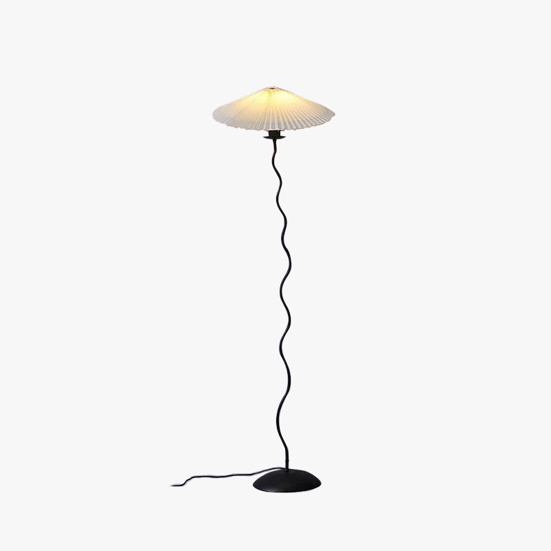 Ozawa Moderne LED Vloerlamp Rood/Oranje/Wit Metaal/Stof Woon/Eet/Slaapkamer