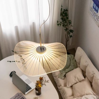 Renée Ontwerp Lotusblad Metaal Acryl LED Hanglampen Slaapkamer