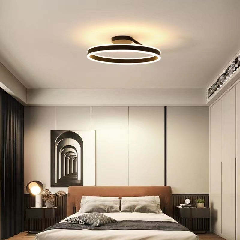 Arisha Moderne Design Gouden LEDPlafondlampen Wit Zwart Metaal