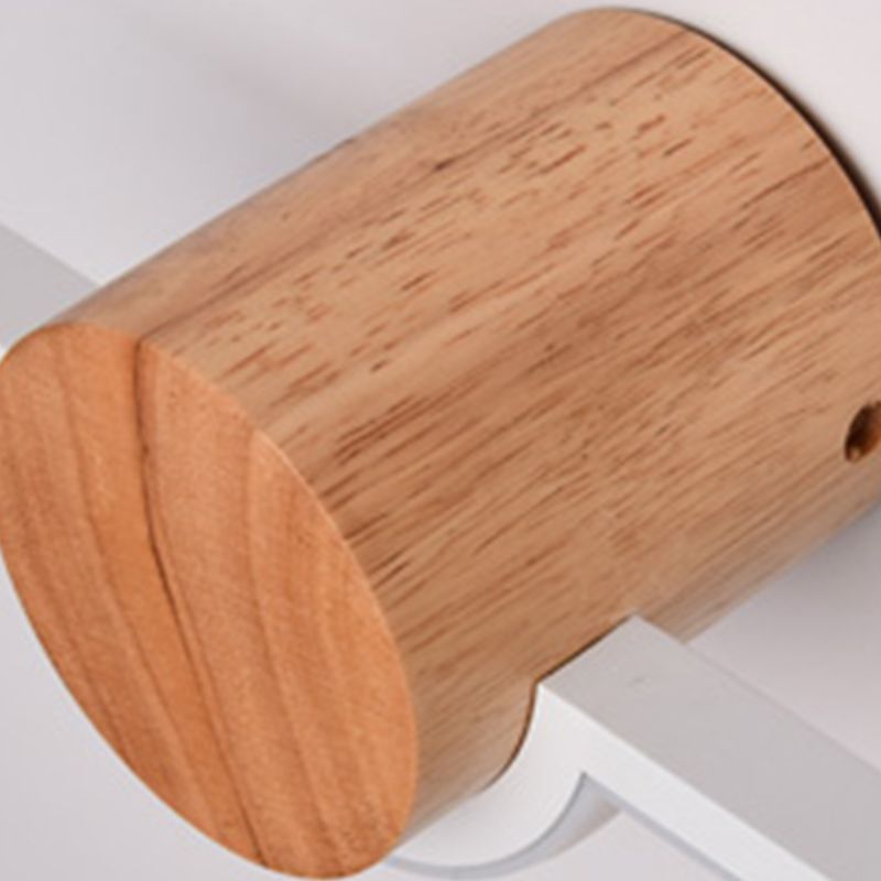 Edge Nordic Lineaire Wandlamp Goud Hout/Metaal/Acryl Badkamer
