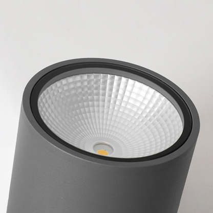 Orr Modern LED Rond Kleine Witte Zwart Metaal Woonkamer Buiten