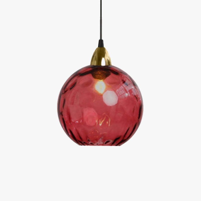 Hailie Design Grote Ronde LED Hanglampen Metaal Glas Eetkamer