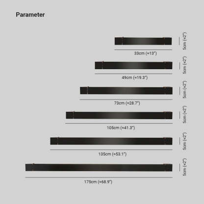 Edge Minimalistische Wandlamp Zwart Metaal/Glas Woonkamer