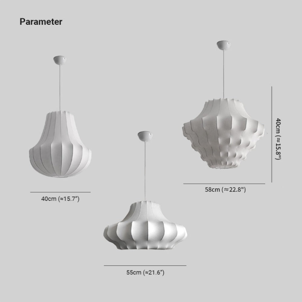 Renée Design LED Hanglamp Wit Metaal/Stof Slaap/Eet/Woonkamer