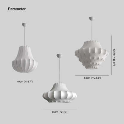 Renée Design LED Hanglamp Wit Metaal/Stof Slaap/Eet/Woonkamer