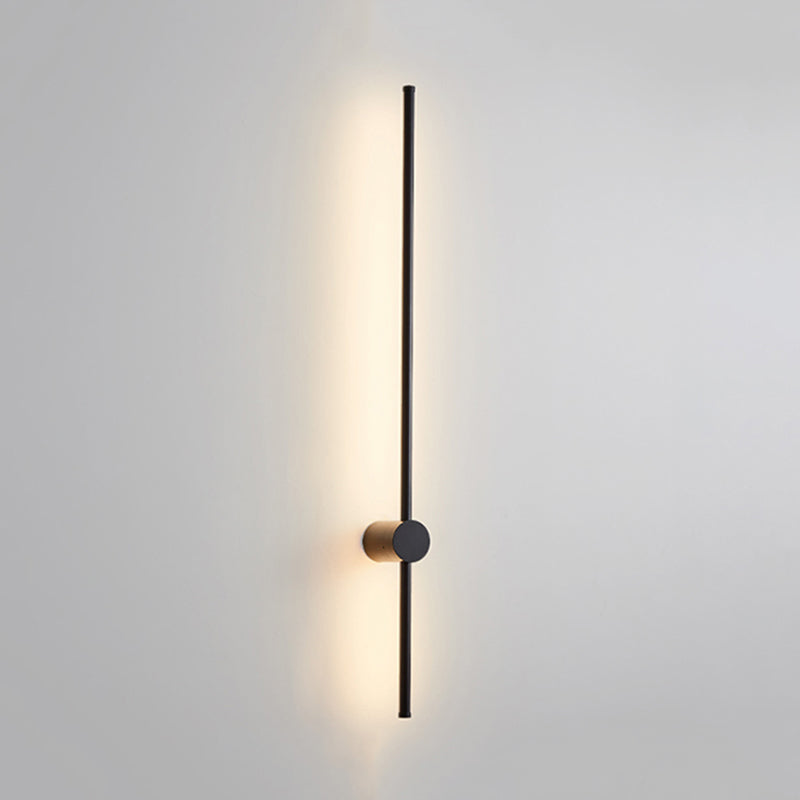 Edge Moderne Industrie Design LED Wandlamp Zwart Metaal Hal Tuin