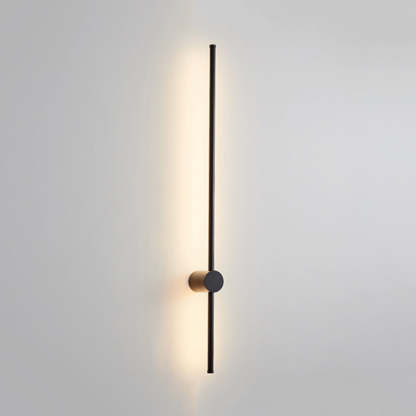 Edge Moderne Industrie Design LED Wandlamp Zwart Metaal Hal Tuin