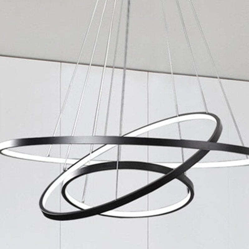 Arisha Design LED Hanglamp Gouden Wit Zwart Metaal Glas Eetkamer