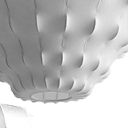 Renée Design LED Hanglamp Wit Metaal/Stof Slaap/Eet/Woonkamer