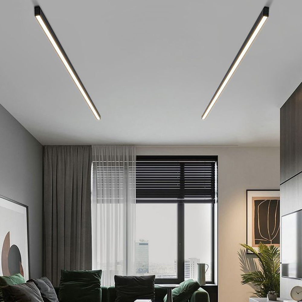 Edge Industriele Lineair LED Plafondlamp Metaal Woon/Slaapkamer