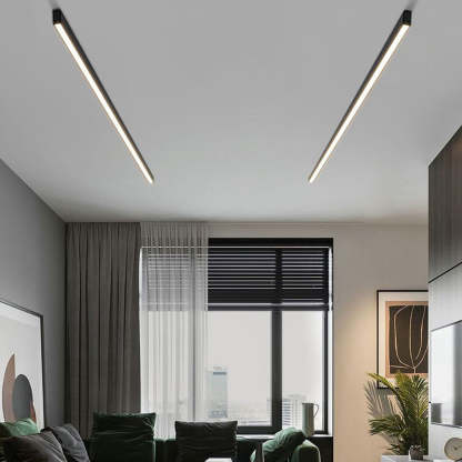 Edge Industriele Lineair LED Plafondlamp Metaal Woon/Slaapkamer