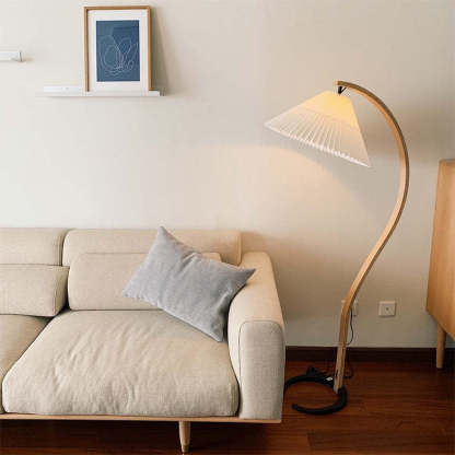 Ozawa Modern Minimalistisch Vloerlampen LED Wit Beige Koffie Slaapkamer