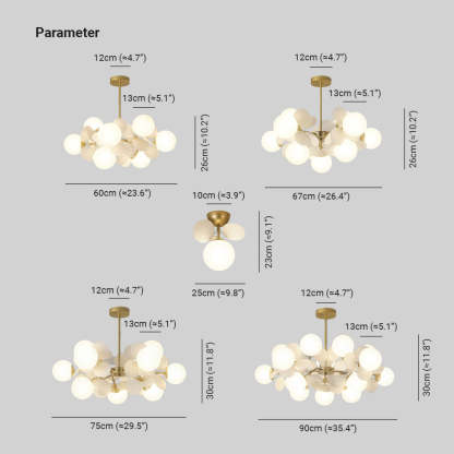 Jevon Design LED Hanglamp Acryl/Glas Woonkamer/Slaapkamer/Kinderkamer