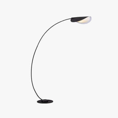 Edge Industriele LED Vloerlamp Zwart Metaal Slaapkamer Woonkamer