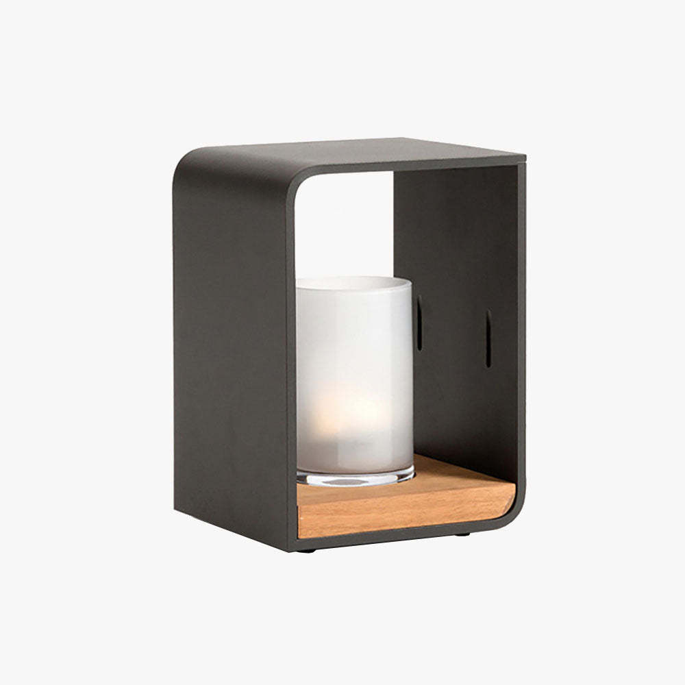 Orr Moderne Cilinder LED Buitenlamp Metaal Zwart Tuin/Stoeprand/Balkon