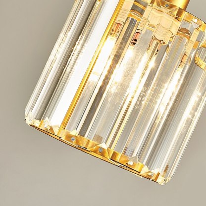 Herbert Moderne Cluster Cilinder Hanglampen Zwart Goud Glas Eetkamer