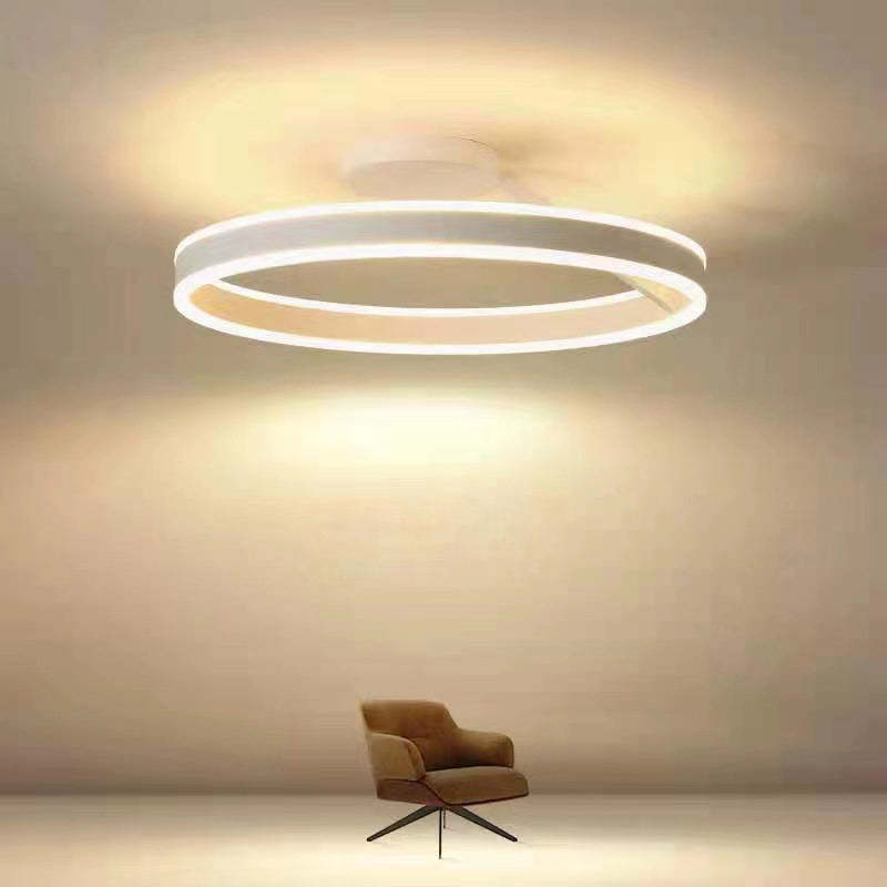 Arisha Moderne Design Gouden LEDPlafondlampen Wit Zwart Metaal