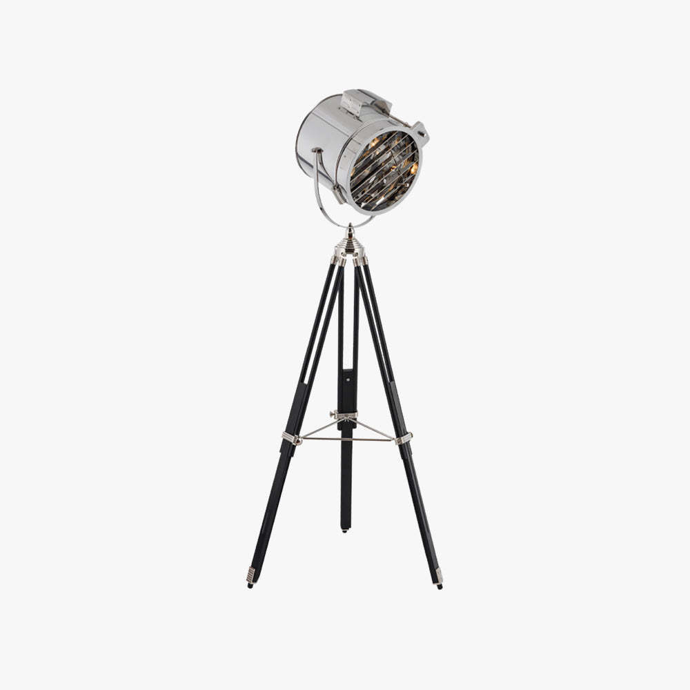 Salgado Kleine Ronde LED Vloerlamp Zwart Metaal Eetkamer Woonkamer
