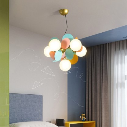 Jevon Design LED Hanglamp Acryl/Glas Woonkamer/Slaapkamer/Kinderkamer