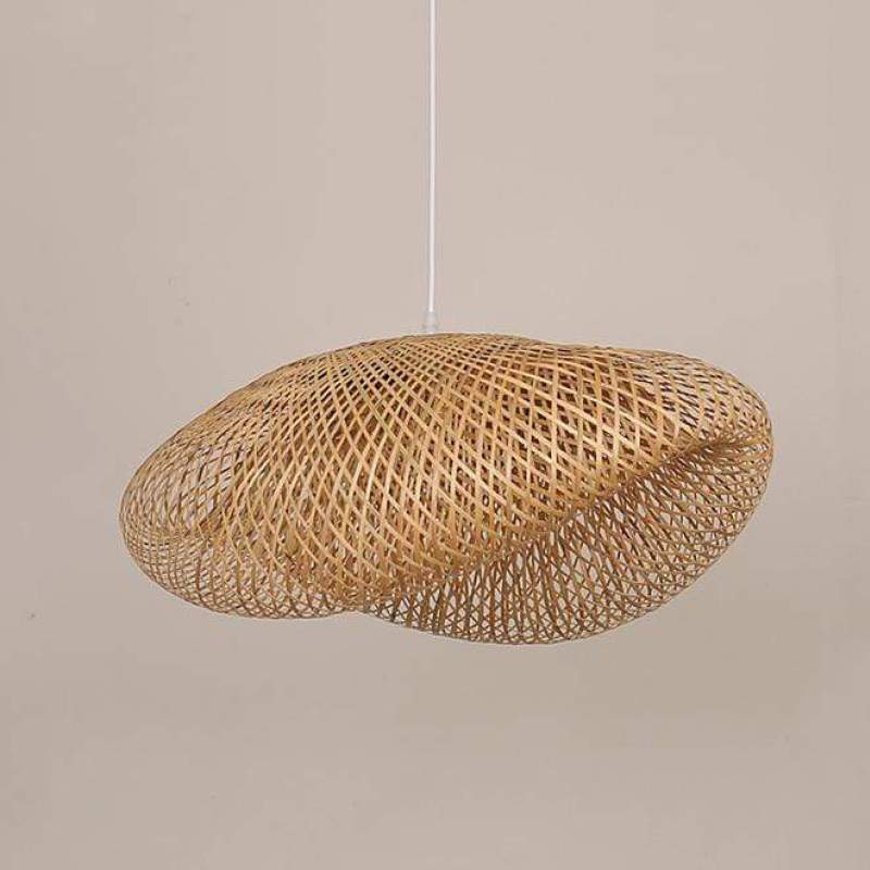 Muto Design LED Hanglamp Bollen Bamboe Slaapkamer/Woonkamer/Eetkamer