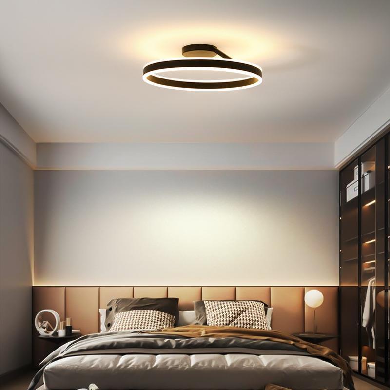 Arisha Moderne Design Gouden LEDPlafondlampen Wit Zwart Metaal